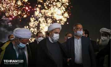 بازدید مهمانان سی و پنجمین کنفرانس بین‌المللی وحدت اسلامی از برج میلاد 11