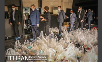 بازدید دکتر حناچى از فعالیت هاى گروه هاى مردمى و جهادى 28