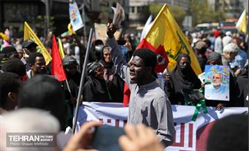 راهپیمایی روز قدس در پایتخت - 3 42