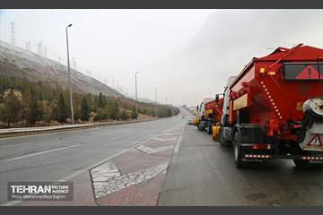 روز برفی در منطقه 22 10