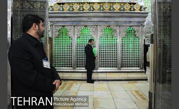 آئین غبارروبی آرامگاه مطهر حضرت عبدالعظیم حسنی(ع) 16