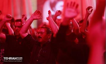 مراسم عزاداری هیئت ریحانه النبی در امام زاده صالح(ع)