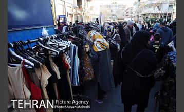 بازار خیابانی در آستانه نوروز 1
