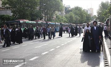 خدمات‌رسانی شهرداری تهران در اقامه نماز عید فطر 43