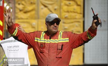 بازدید رییس مدیریت بحران کشور از مرکز آموزش آتش‌نشانی شهرداری تهران 46