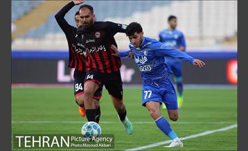 دیدار تیم های فوتبال استقلال تهران و سیاه جامگان