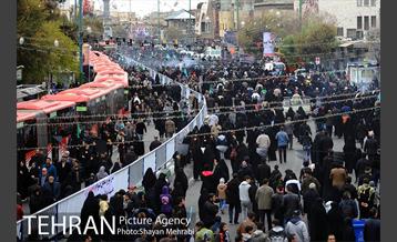 پیاده روی اربعین حسینی شهر تهران -3 6