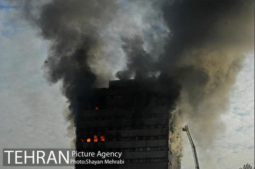 آتش سوزی در ساختمان پلاسکو -1 5