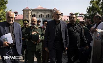 تشییع پیکر شهید حسین امیرعبداللهیان در وزارت خارجه 32