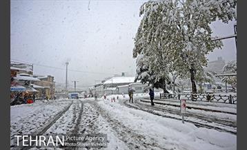 بارش برف در تجریش 17