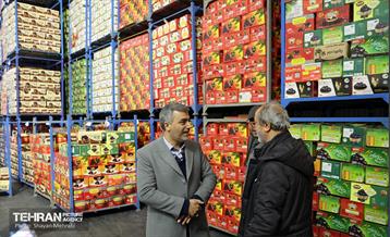 بازدید اصحاب رسانه از زنجیره تامین محصولات مصرفی ماه رمضان و میوه شب عید 45