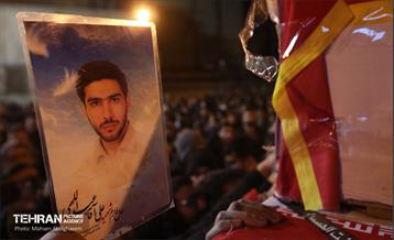 وداع با پیکر مطهر ۵ شهید حمله رژیم صهیونیستی 6