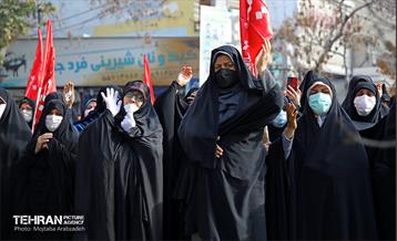 مراسم تشییع پیکر شهید محمدرضا بیات 25