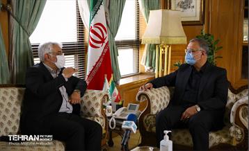 دیدار شهردار تهران با رئیس دانشگاه آزاد اسلامی 1