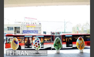 اکران هنرهای محیطی نوروزی در سطح شهر  2