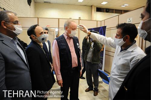 بازدید نماینده سازمان بهداشت جهانی از گرمخانه خاوران 9