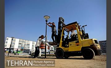 پروژه ساماندهی میدان هفتم تیر در آستانه بهره برداری 23