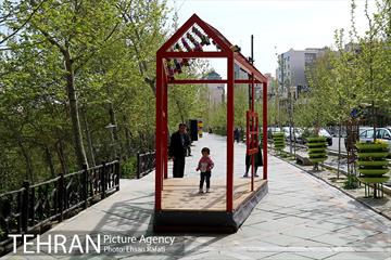 المان های نوروزی خیابان ولی عصر(عج) 28