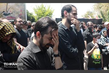 عزاداری ظهر عاشورا در میدان شهید طهرانی مقدم