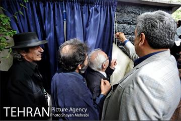 نامگذاری خیابان و رونمایی از سردیس جمشید مشایخی با حضور شهردار تهران 11