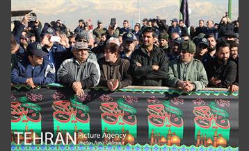 مراسم تشییع شهدای حادثه سقوط هواپیما  13