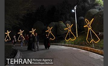 جشن نور در بوستان ملت 22