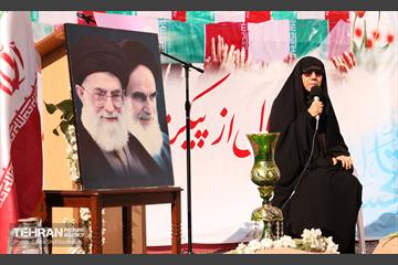 تشییع پیکر شهید گمنام در منطقه ۱۵ 22