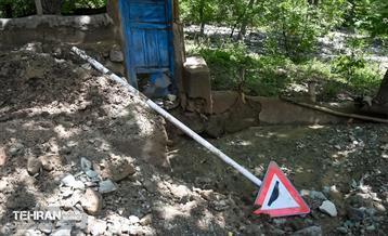 امداد رسانی شهرداری منطقه 14 به مناطق سیل زده فیروزکوه 2