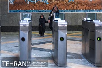 خدمات رسانی مترو تهران در روز ۲۲ بهمن 5