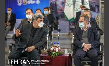 مراسم بهره برداری از ایستگاه برج میلاد 7