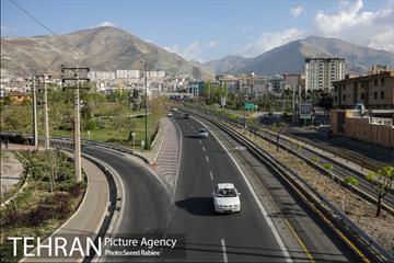 وضعیت ترافیکی خیابان های تهران پس از تعطیلات نوروز 1400