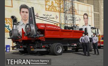 عملیات ضد عفونی معابر شهری منطقه 17 1