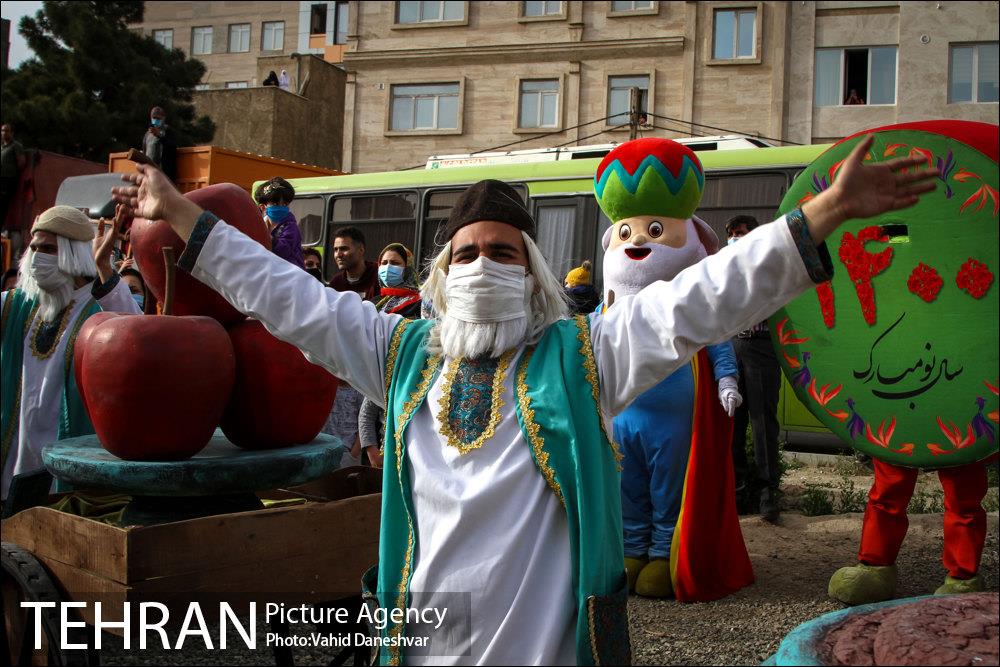 کاروان نوروزی در منطقه 17