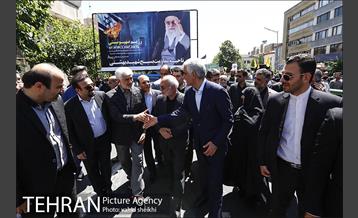 حضور شهردار تهران در راهپیمایی روز جهانی قدس 11