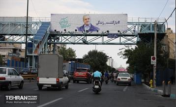 نصب تبلیغات نامزدهای چهاردهمین دوره انتخابات ریاست جمهوری در پایتخت 49