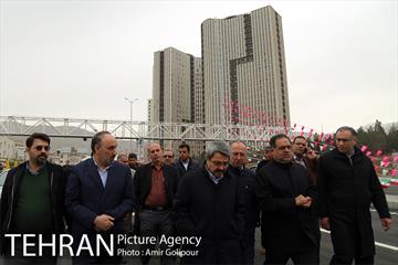 یک گام تا بهره برداری از پروژه تقاطع غیرهمسطح بزرگراه شهید حکیم با بلوار المپیک 12