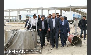 بازدید شهردار تهران از پروژه در حال ساخت شهر آفتاب 23