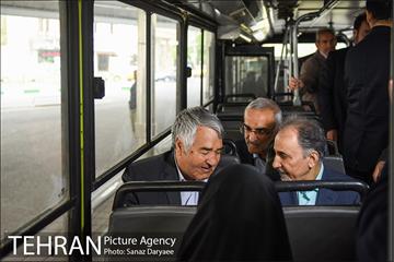 بازدید شهردار تهران از خطوط اتوبوسرانی  35