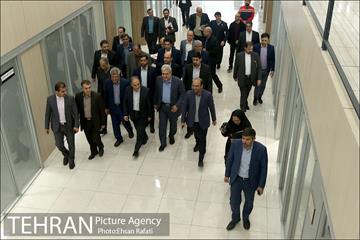 بازدید دکتر نجفی از مجتمع خدمات فناوری دانشگاه شریف‎ 2