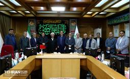 دیدار جمعی از مسئولان استان گیلان با شهردار تهران 12