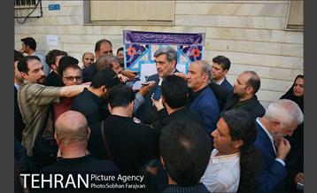 مراسم رونمایی از تمثال دو هزار شهید دفاع مقدس 40