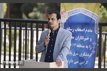 بازدید اصحاب رسانه از پایانه جدید شرق 34