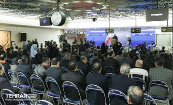 آیین افتتاح ایستگاه مترو سرباز وطن 45