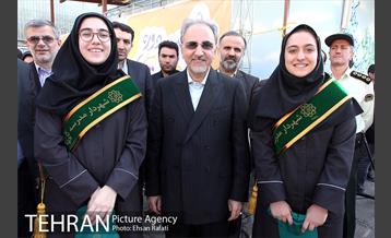 آیین انتخابات شهردار مدرسه با حضور دکتر نجفی 1