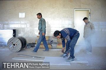 روزهای پایانی پروژه ی مجموعه نمایشگاهی شهر آفتاب 12