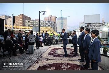 پویش ماه مهربانی و برپایی سفره کریمانه در منطقه 6