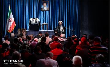 مراسم مناجات و توسل به امام زمان(عج) در رواق کشوردوست