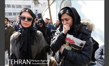 مراسم تشییع پیکر علی معلم 36