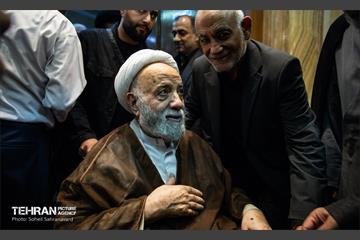 مراسم ختم مادر شهیدان مظفر