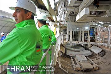 آغاز  حفاری تونل  محور جنوبی خط 6 مترو تهران 6
